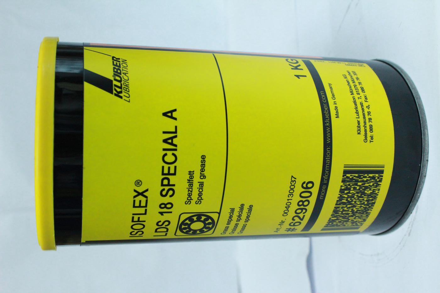 克鲁勃润滑油 KLUBER ISOFLEX LDS18 SPECIAL A润滑脂 1KG 3