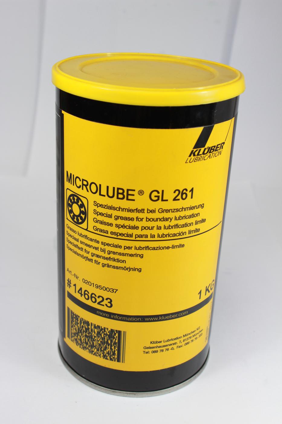 克鲁勃 KLUBER MICROLUBE GL 261润滑脂 1KG
