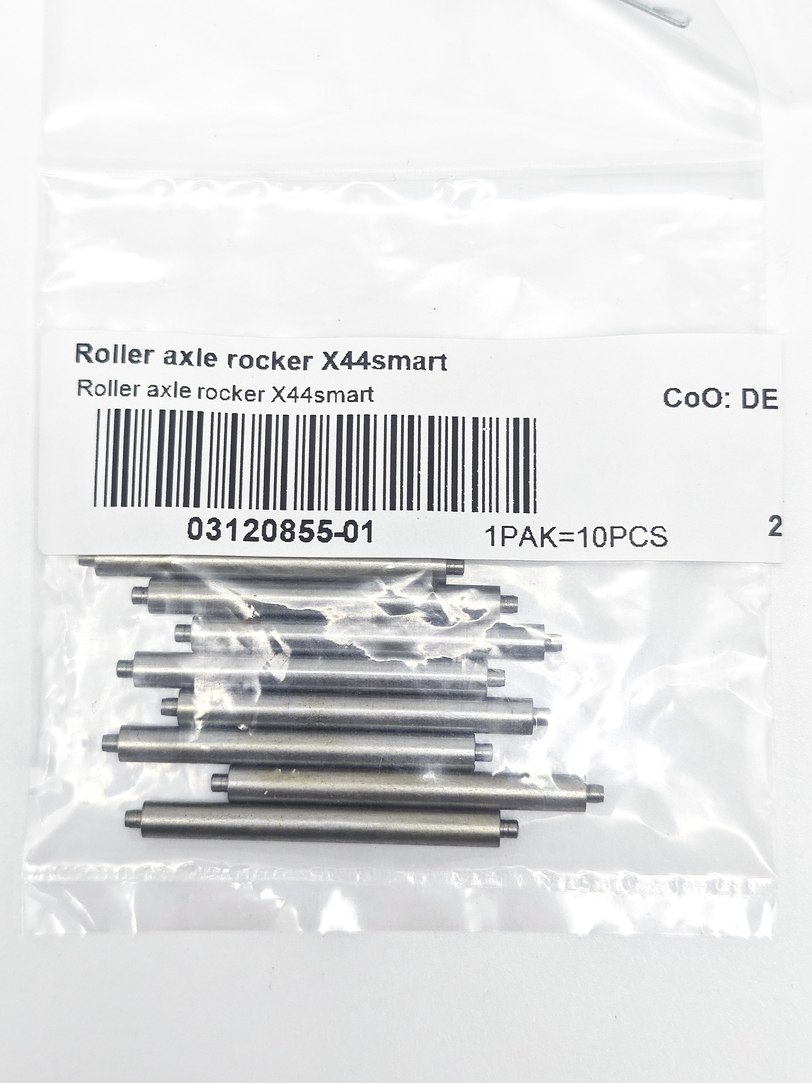 44mm 飞达滚轮轴	03120855-xx