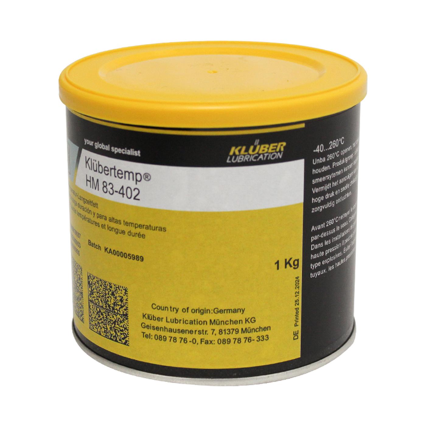 Klubertemp HM 83-402 1KG 4