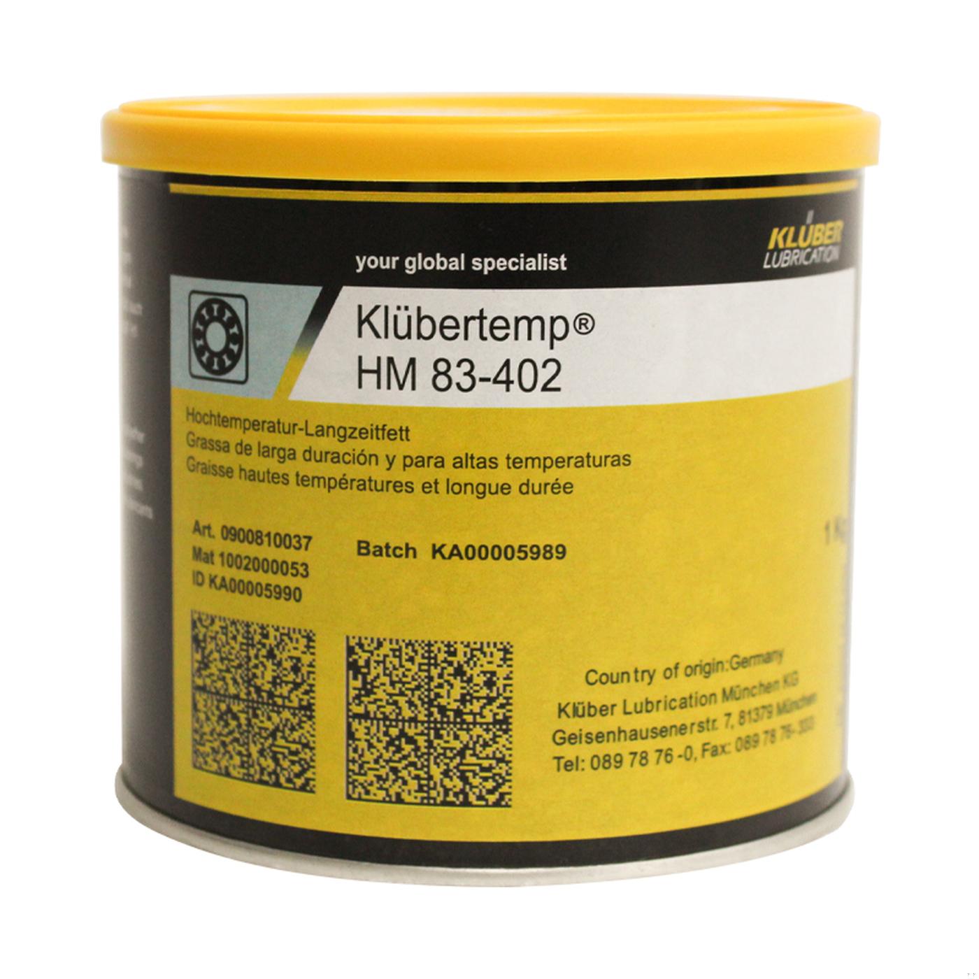 Klubertemp HM 83-402 1KG