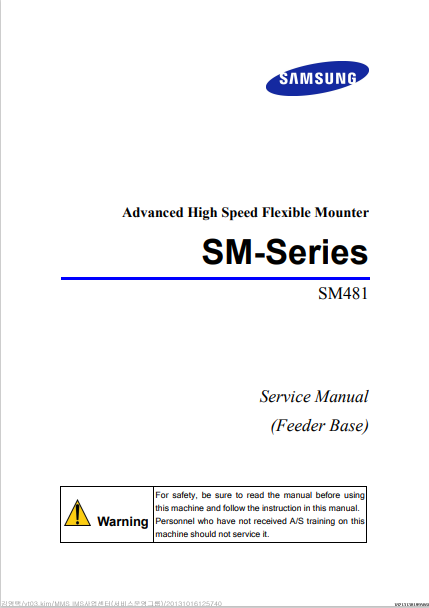 09_SM481_Service_Manual Feeder_Base.pdf