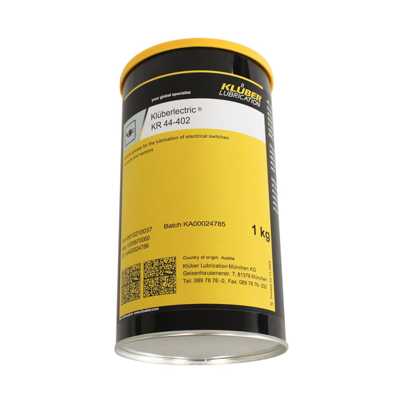 kluberlectric KR 44-402 1kg 油脂 5