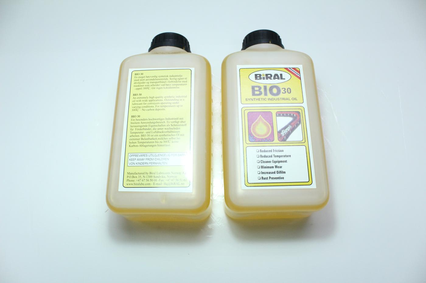 挪威贝莱尔 BIRAL BIO 30高温链条油 茶色 4