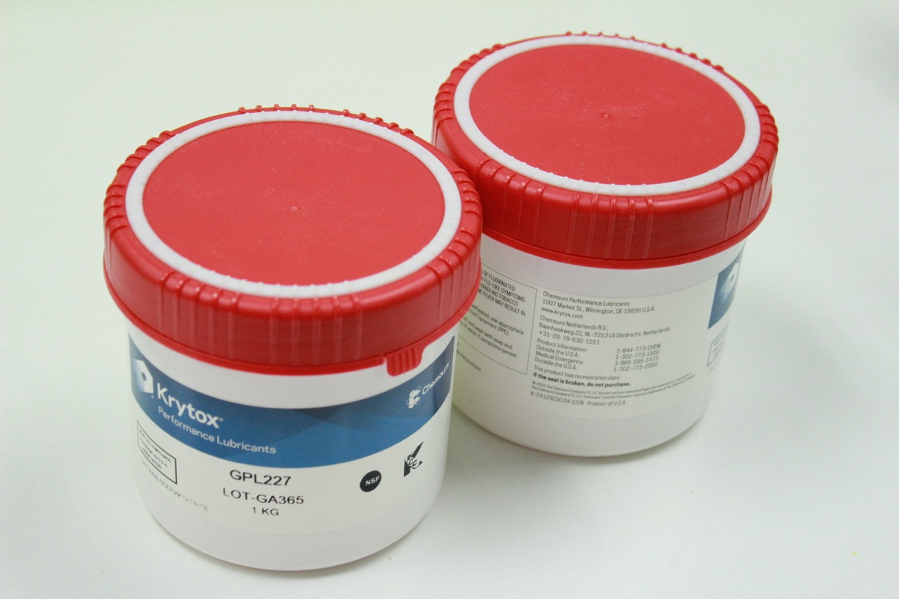 KPYTOX GPL227 1KG 高温油润滑脂杜邦润滑脂 3