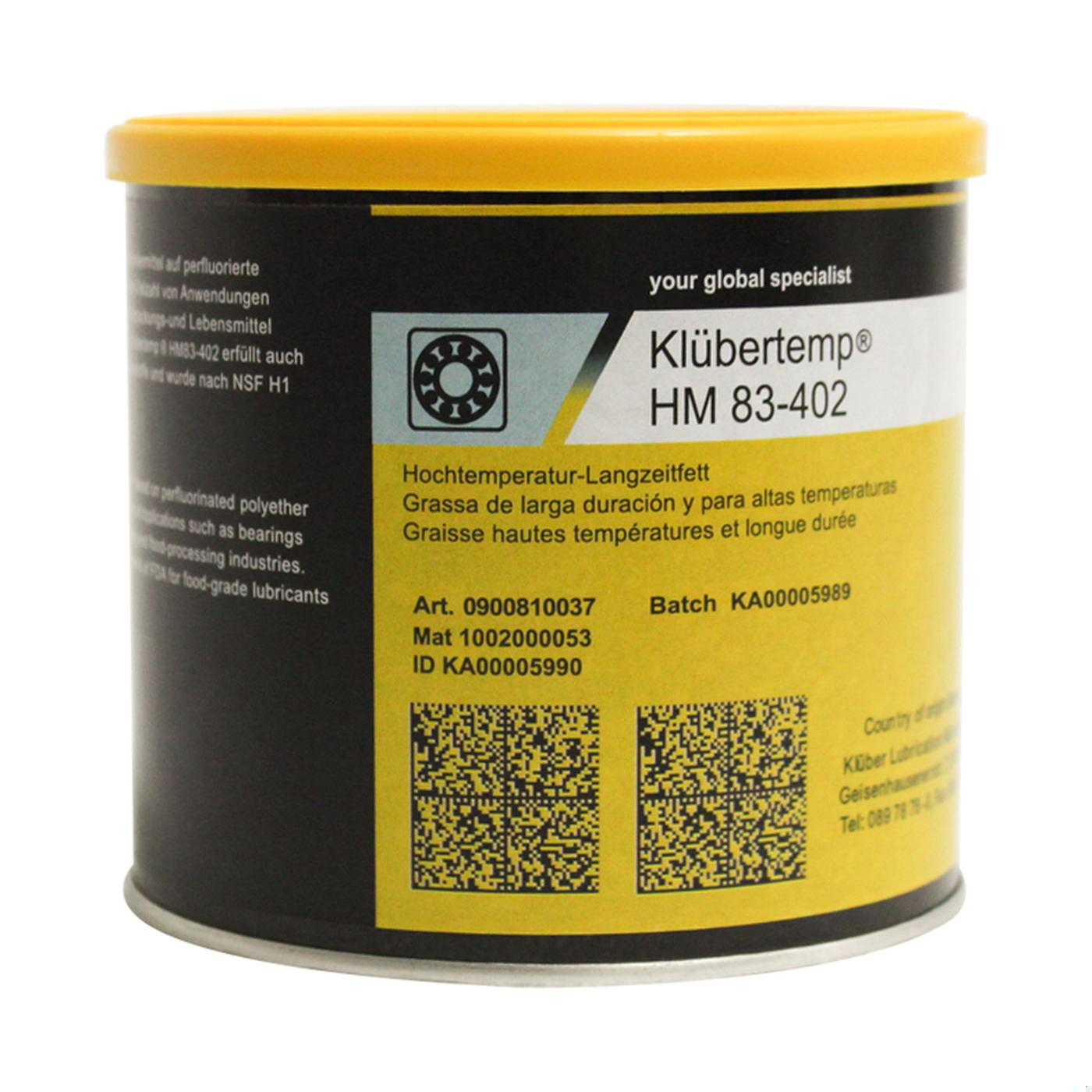 Klubertemp HM 83-402 1KG 2