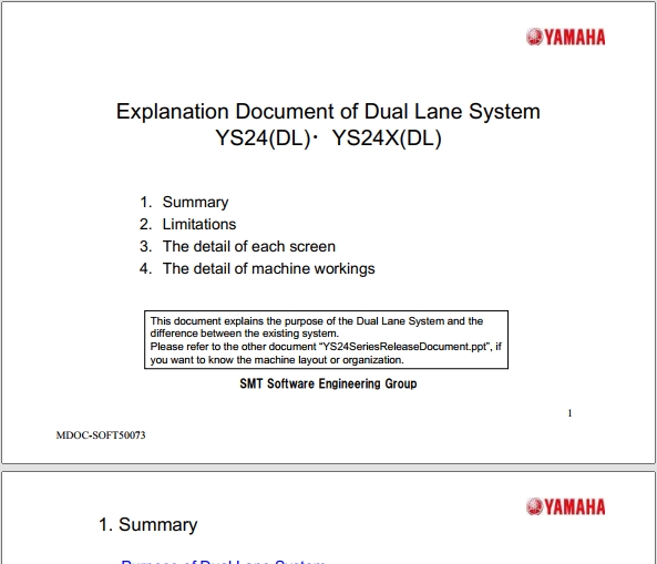 TM2243_Explanation Document of DualLane MachineYS24(DL)YS24X(DL).pdf