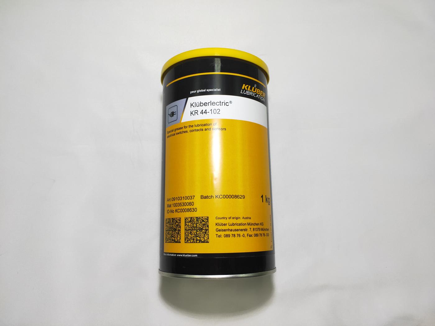 克鲁勃 KLUBER LECTRIC KR 44-102 1KG 润滑脂