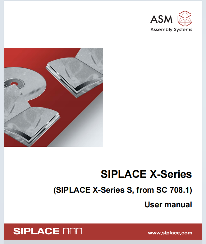 SIPLACE X-Series (SIPLACE X-Series S, from SC 708.1) Edition 05/2015 EN User manual.pdf