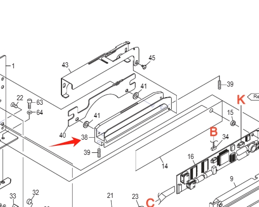 W16F 飞达导料槽