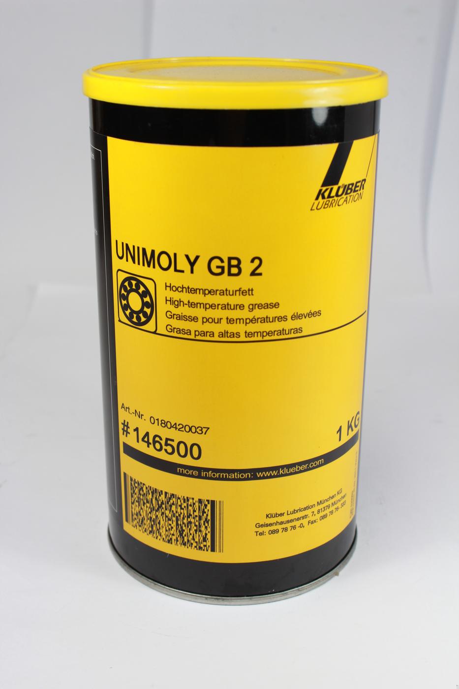 克鲁勃 KLUBER UNIMOLY GB 2 润滑脂 1KG 2