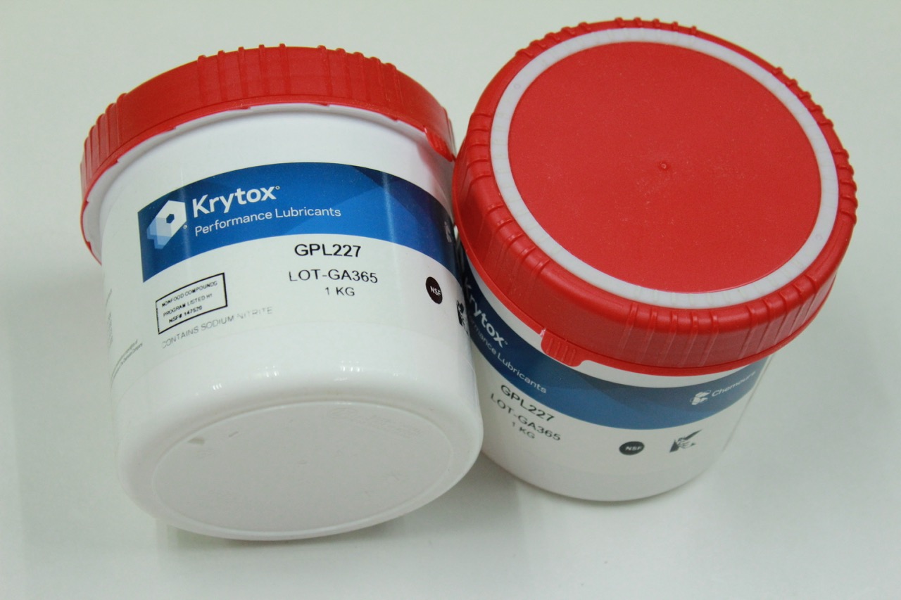 KPYTOX GPL227 1KG 高温油润滑脂杜邦润滑脂 4