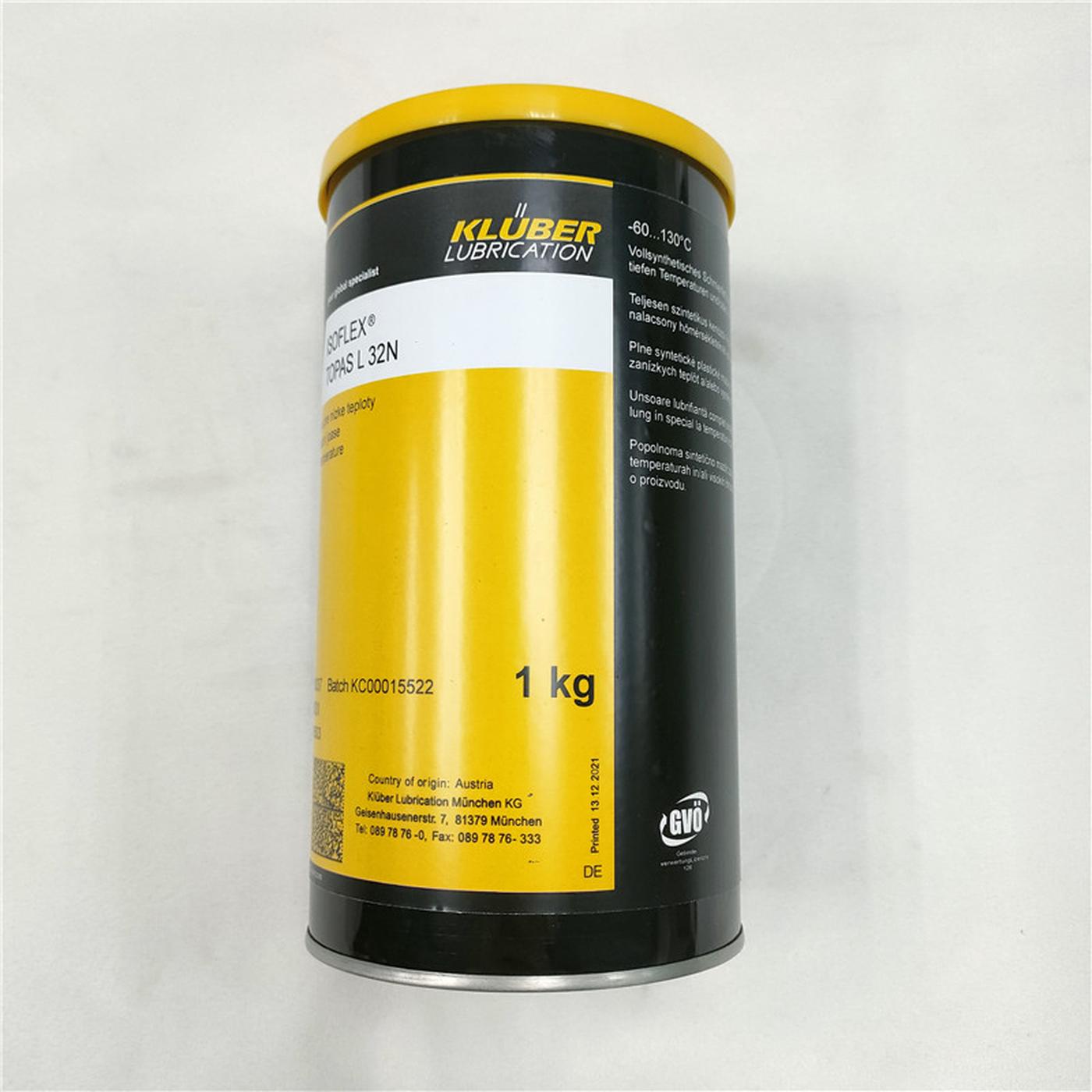 克鲁勃 KLUBER ISOFLEX TOPAS L 32N 1KG 润滑油 4