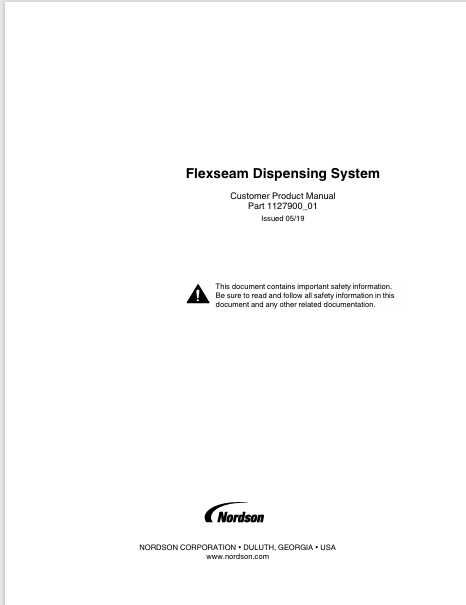 FlexSeam Dispensing System Customer Product Manual.pdf