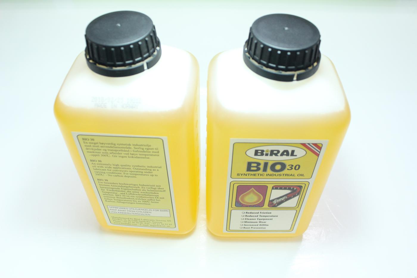 挪威贝莱尔 BIRAL BIO 30高温链条油 茶色 5