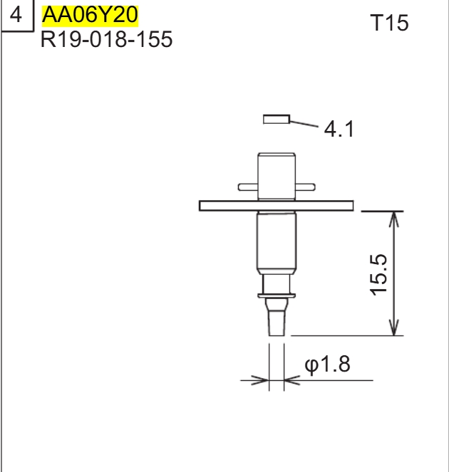 H04头 1.8吸嘴