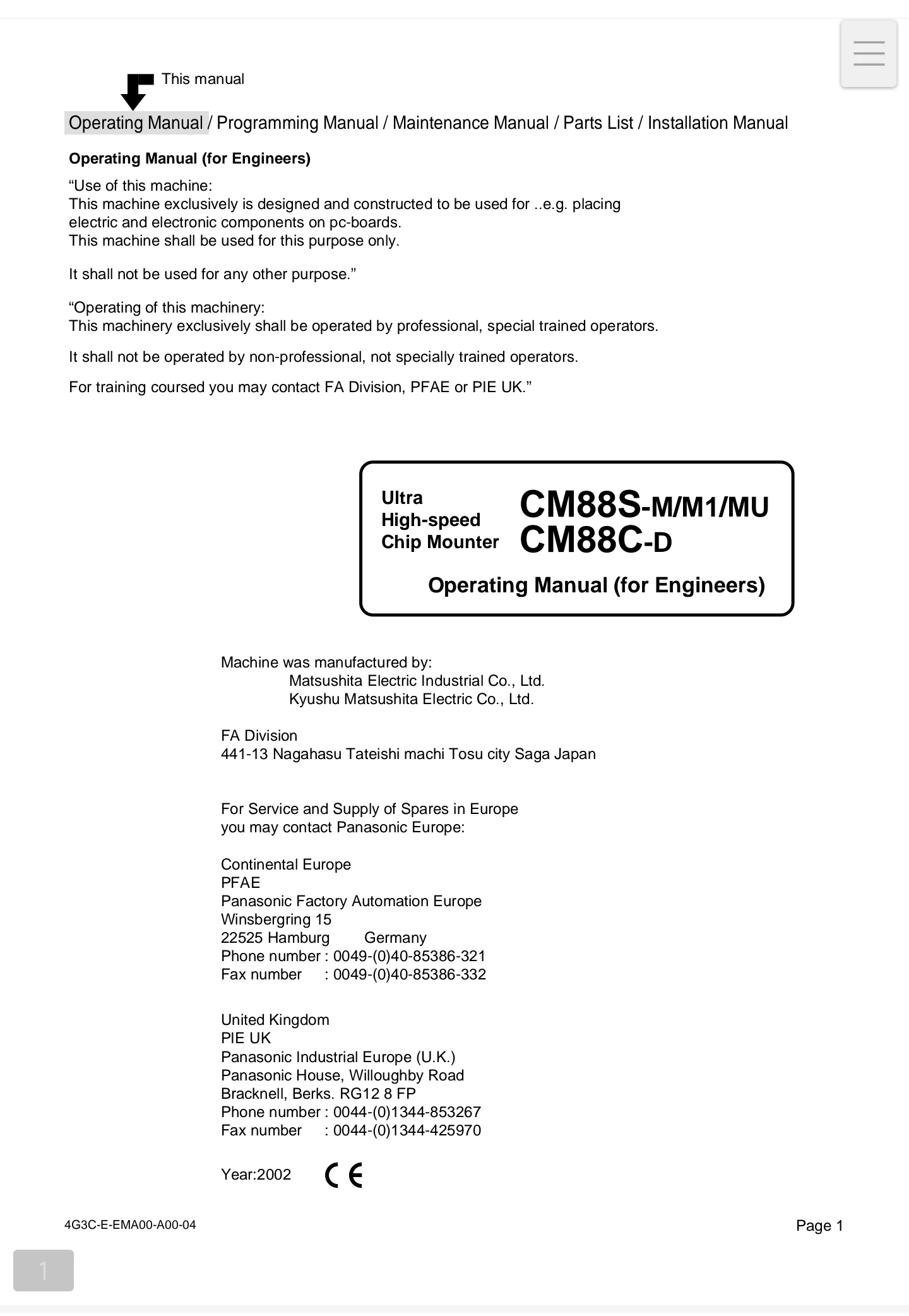 OPERATING MANAUAL(FOR ENGINEERS).pdf